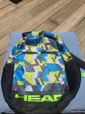 HEAD Sporty Backpack Blue Black Green